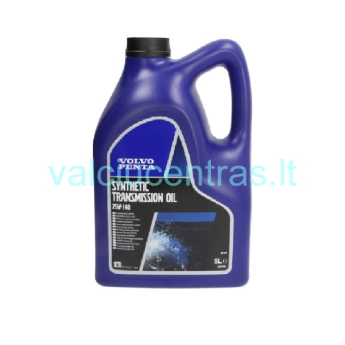 Transmisinė alyva Volvo Penta 75w140 5ltr. Transmisinė alyva Volvo Penta 75w140 5ltr.